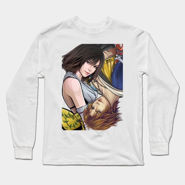 Tidus & Yuna FFX Long Sleeve T-Shirt by RSN